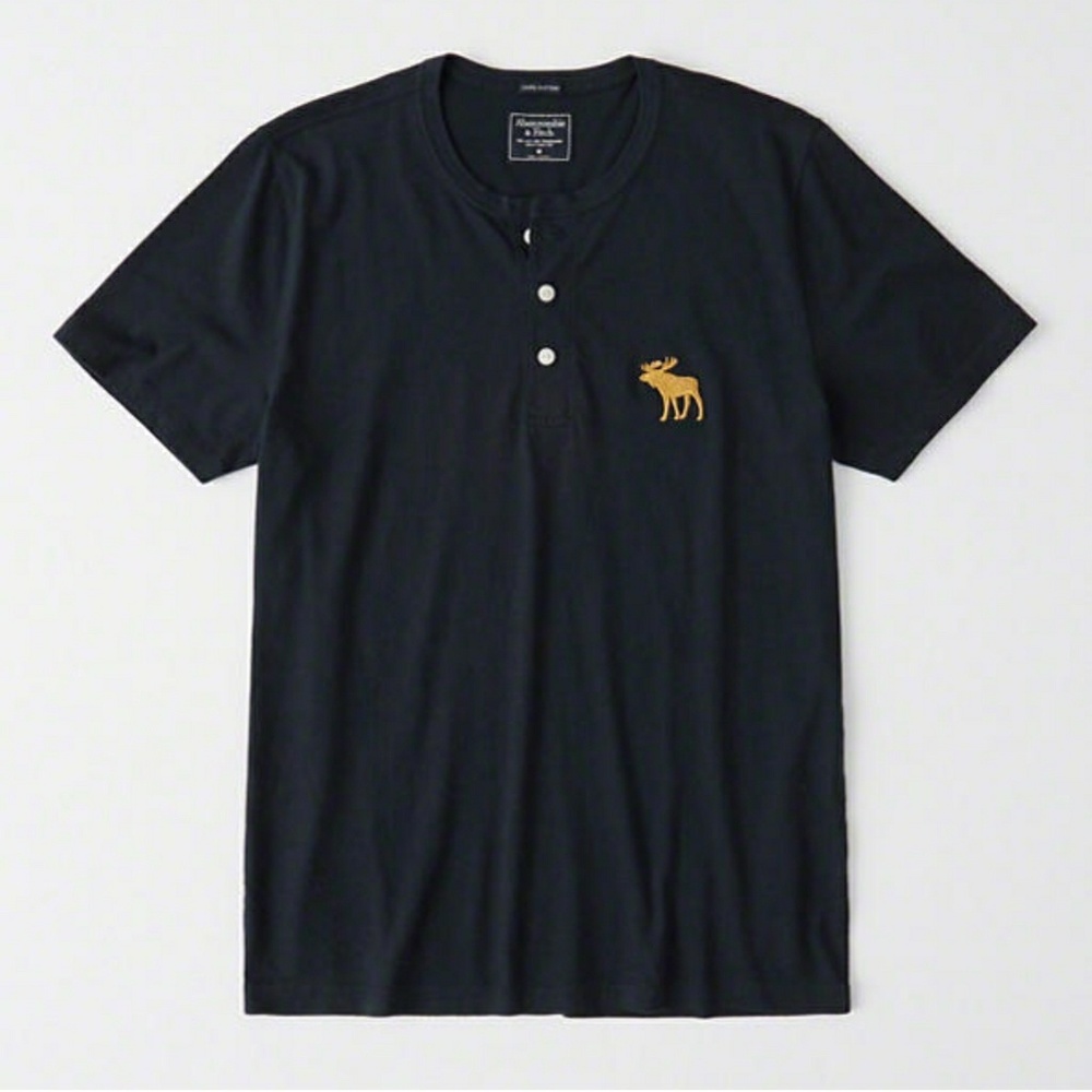 Abercrombie & Fitch Exploded Icon Henley